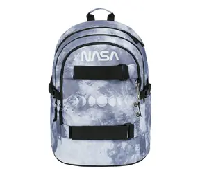 BAAGL Školní batoh Skate NASA Grey / 25 l / vhodná od 3. třídy