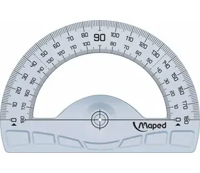 MAPED Úhloměr 12cm čirý