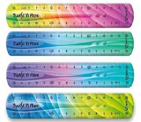 MAPED Pravítko Twist'n Flex duhové 15 cm (mix)