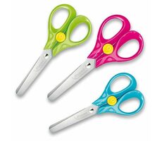 MAPED Nůžky s kulatou špičkou Security, 13cm - pro praváky (mix)