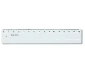 KOH-I-NOOR Pravítko 15cm čiré