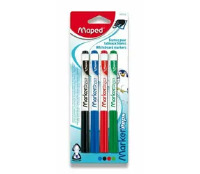MAPED Popisovače na bílé tabule Marker'Peps 4 ks