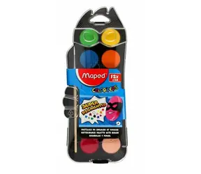 MAPED Vodové barvy Color'Peps 12ks