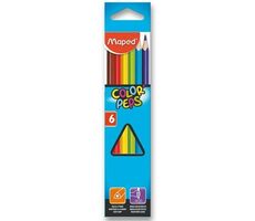 MAPED Pastelky trojboké Color'Peps 6ks