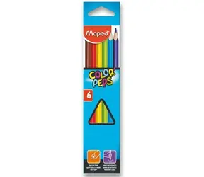 MAPED Pastelky trojboké Color'Peps 6ks