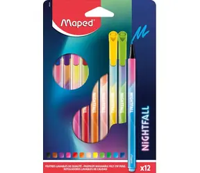 MAPED Fixy Color´Peps Deco Nightfall 12 barev