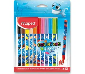 MAPED Fixy Color'Peps Ocean Life Decorated 12ks
