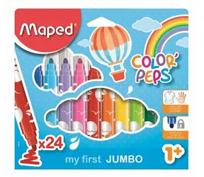 MAPED Fixy Color'Peps Early Age Jumbo 24ks