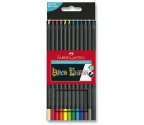 Faber-Castell Pastelky Black Edition 12ks