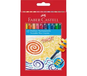 Faber-Castell Voskovky Twist 12barev