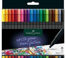 Faber-Castell Popisovače Grip 20ks - 0,4mm