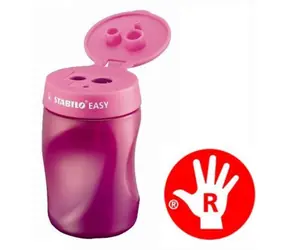 STABILO® EASYsharpener Ořezávátko pro praváky růžové