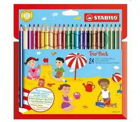 STABILO® Trio silná - 24 ks sada - 24 různých barev