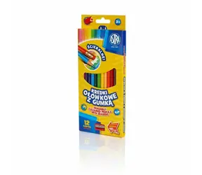 ASTRA Trojhranné pastelky 12 ks