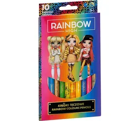 ASTRA Pastelky Rainbow High JUMBO duhové 10ks