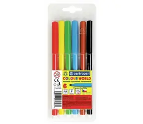 CENTROPEN Fixy 6 barev
