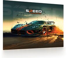 OXYBAG Podložka na stůl 60x40cm Auto