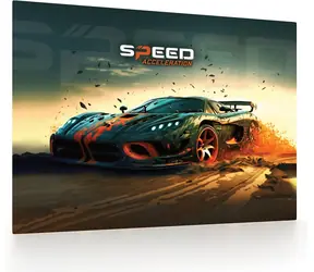 OXYBAG Podložka na stůl 60x40cm Auto