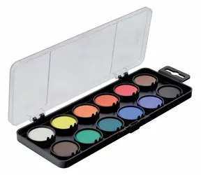 KOH-I-NOOR Vodové barvy 12ks O3cm