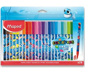 MAPED Fixy Color'Peps Ocean Life Decorated 24ks