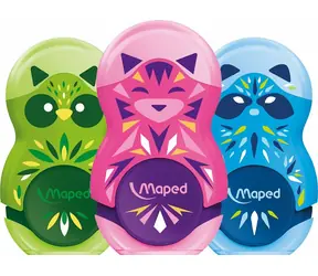 MAPED Ořezávátko s gumou Loopy Mini Cute 1ks (mix)