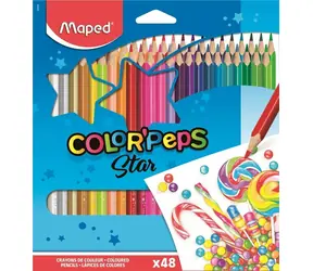 MAPED Pastelky trojboké Color'Peps 48ks