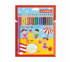 STABILO® Trio silná - 18 ks sada - 18 různých barev