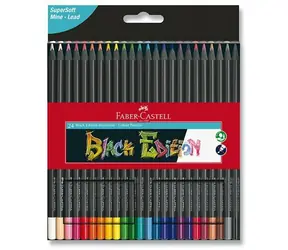 Faber-Castell Pastelky Black Edition 24ks
