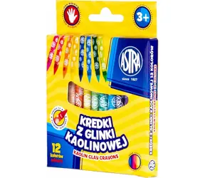 ASTRA Kaolínové pastelky 12ks