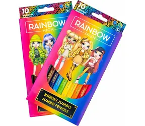 ASTRA Pastelky Rainbow High JUMBO 10ks