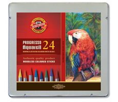 KOH-I-NOOR Umělecké pastelky Progresso Aquarell 8784 - 24 ks