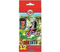 KOH-I-NOOR Sada pastelek 12 ks Krtek