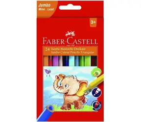 Faber-Castell Pastelky Extra Jumbo 12ks