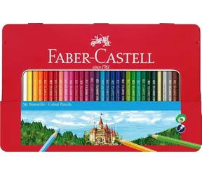 Faber-Castell Pastelky 36ks v plechovém pouzdře