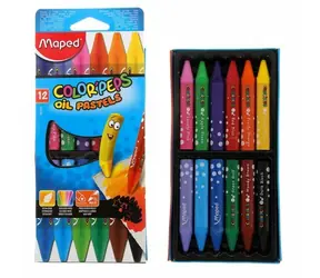 MAPED Olejové voskovky Color'Peps 12ks