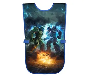 BAAGL Dětská zástěra Roboti