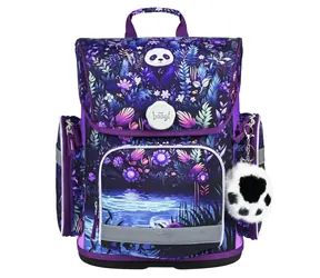 BAAGL Školní aktovka Ergo Jungle Panda / 19 l / vhodná od 1. třídy ZŠ