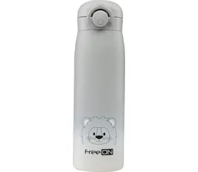 FreeON Termoska nerezová 480 ml - šedá