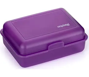 OXYBAG Box na svačinu matná fialová