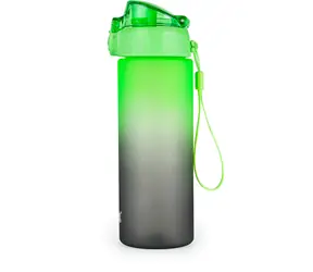 OXYBAG Láhev na pití OXY Click 600 ml OXY Ombre Black-Green