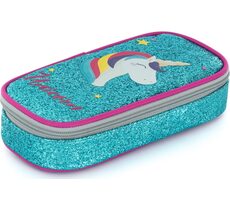 OXYBAG Školní penál etue komfort, efect Unicorn