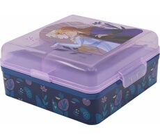 STOR Čtvercový Multi Box na svačinu Ledové království: Důvěřuj cestě