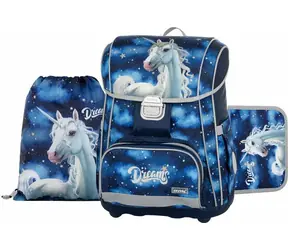OXYBAG Školní set 3ks Premium Unicorn 1