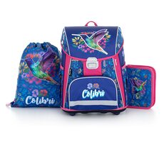 OXYBAG Školní set Premium Kolibřík