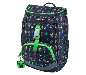 BAAGL Školní batoh Airy Minecraft / 16.5 l / vhodný od 1. třídy ZŠ 