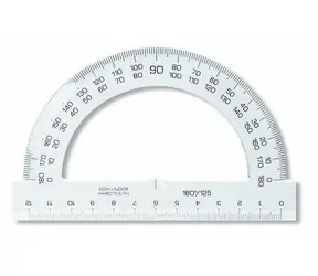 KOH-I-NOOR Úhloměr 12cm čirý