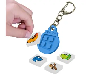 PIXIE CREW Clip ring Dino / klíčenka / od 6 let