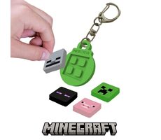 PIXIE CREW Clipring MINECRAFT / klíčenka / od 6 let
