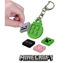 PIXIE CREW Clipring MINECRAFT / klíčenka / od 6 let