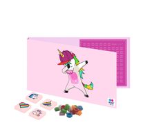 PIXIE CREW pohlednice a přání s dárkem uvnitř - Jednorožec